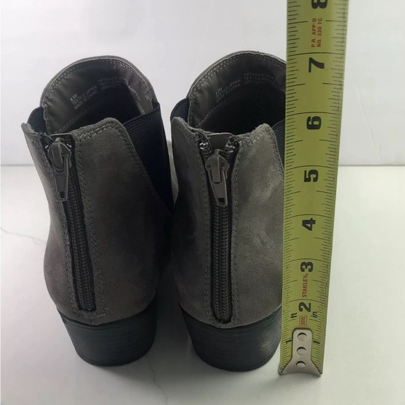 Esprit Tiffany Women’s Ankle Bootie’s Gray Suede Zipper- Low Heel Size 8.5 New - Picture 9 of 9